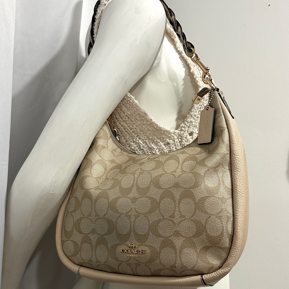 COACH Signature Hobo Bag